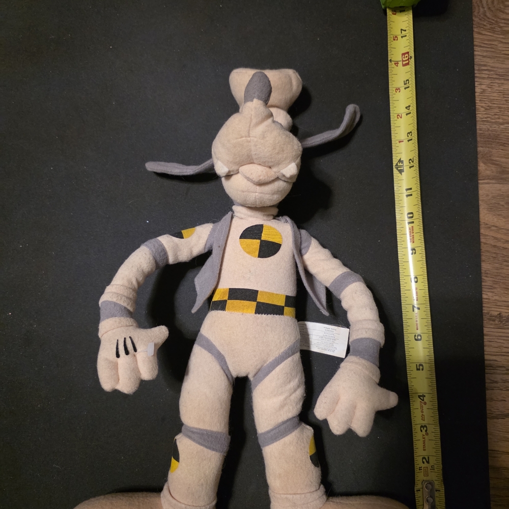 Disney Plush Toy with Black and Tan Accents